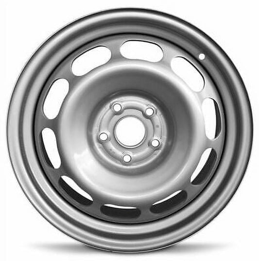 Wheel Rim for 2006-2012 Toyota RAV4 17 in Silver Steel Rim Direct Fit