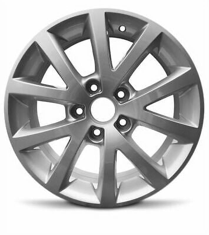 Wheel Rim for 2010-2018 Volkswagen Jetta 16 in Silver Aluminum Rim Direct Fit