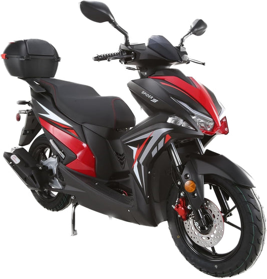 Vitacci Spider 200 cc EFI Deluxe Moped Scooter For Adults And Youth