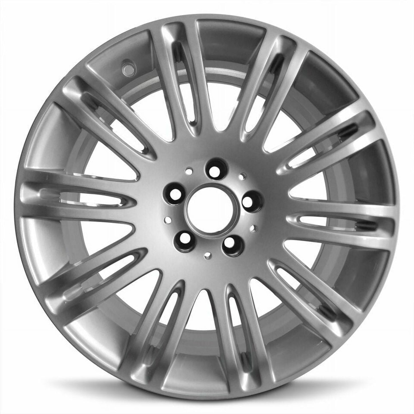 Wheel Rim for 2007-2009 Mercedes E-Class 18 in Silver Aluminum Rim Direct Fit