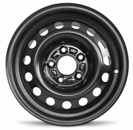 Wheel Rim for 2011-2016 Hyundai Elantra 15 in Black Steel Rim Direct Fit