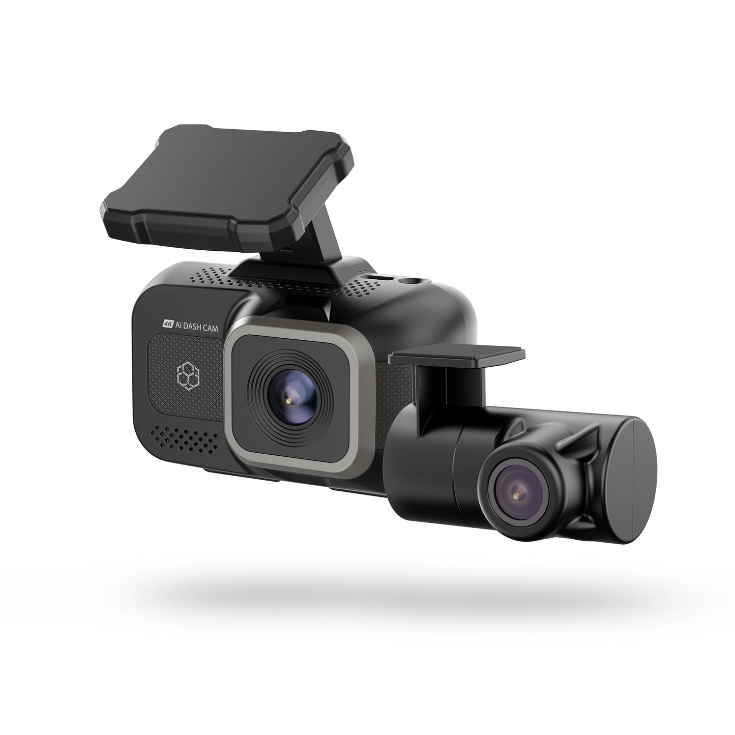 YADA Roadcam AI Plus, Front and Back 1080P, 4K Dashboard Camcorder with advanced AI driver assistance