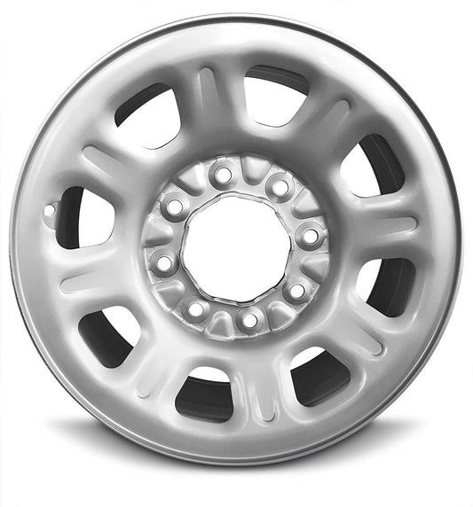 Wheel For 11-19 GMC Sierra 2500 18 inch 8 Lug Gray Steel Rim Fits R18 Tire