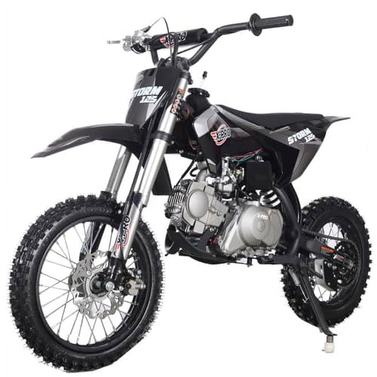 X-PRO Brand New 125cc Dirt Bike with Automatic Transmission, Electric Start, Big 14/12 Tires