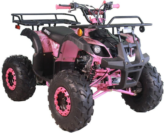 X-Pro Brand New 125cc Gas ATV, Automatic Transmission w/Reverse Remote Control Big 19/18 Tires