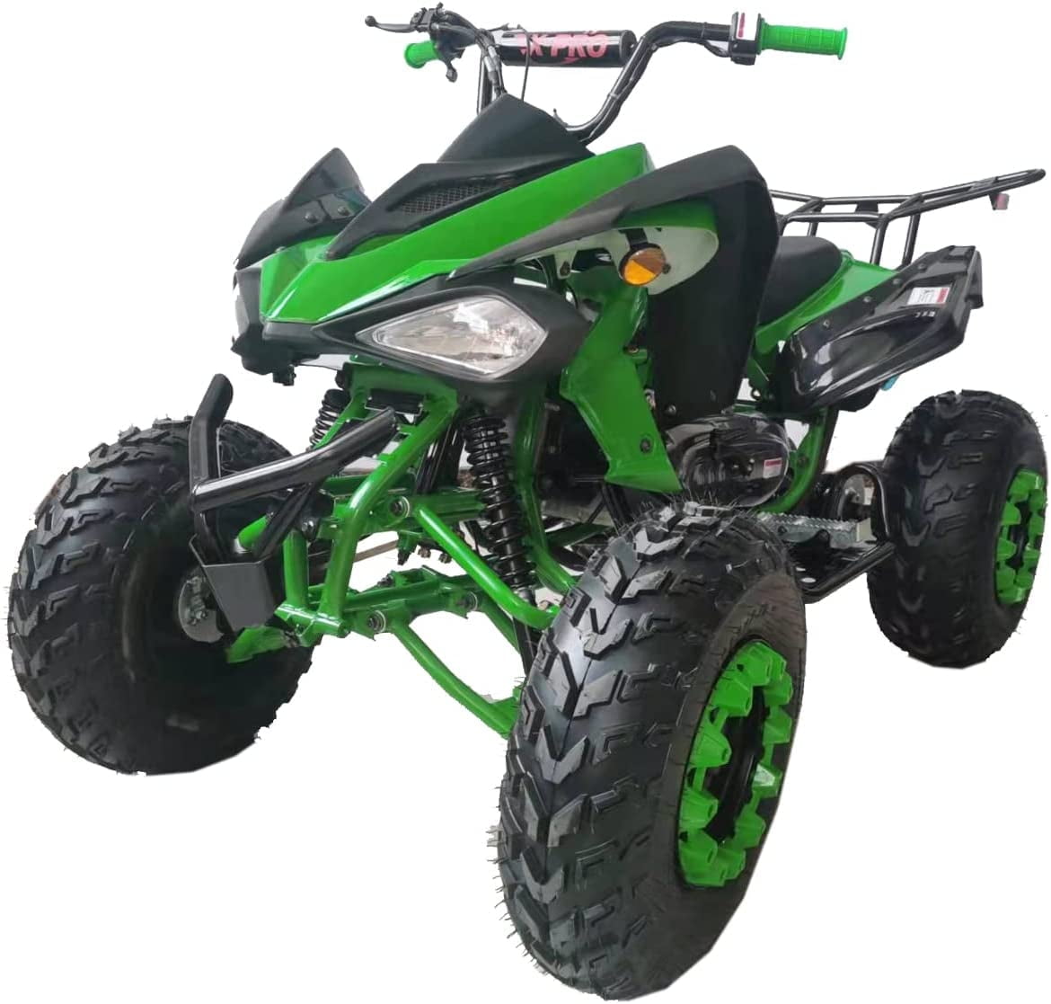 X-Pro Brand New 200cc Gas ATV, Automatic Transmission with Reverse LED Headlights Big 23/22 Tires