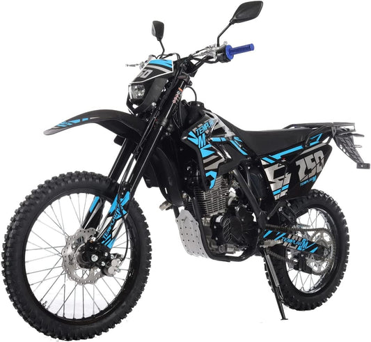 X-Pro Brand New Templar Recorder 250cc Dirt Bike All Lights 5 Manual Transmission, Kick/E-Start 21/18 Wheels