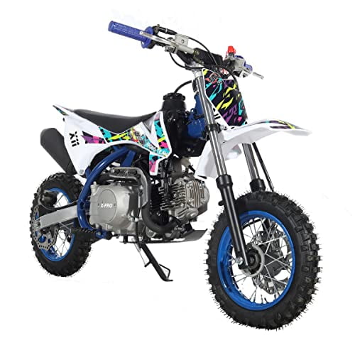 X-Pro Brand New X11 110cc Gas Pit Dirt Bike with Automatic Transmission, E-Start, 10 Wheels!