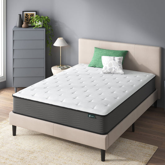 Zinus Support Plus 10 Comfort Foam and Pocket Spring Hybrid Mattress, Adult, Twin