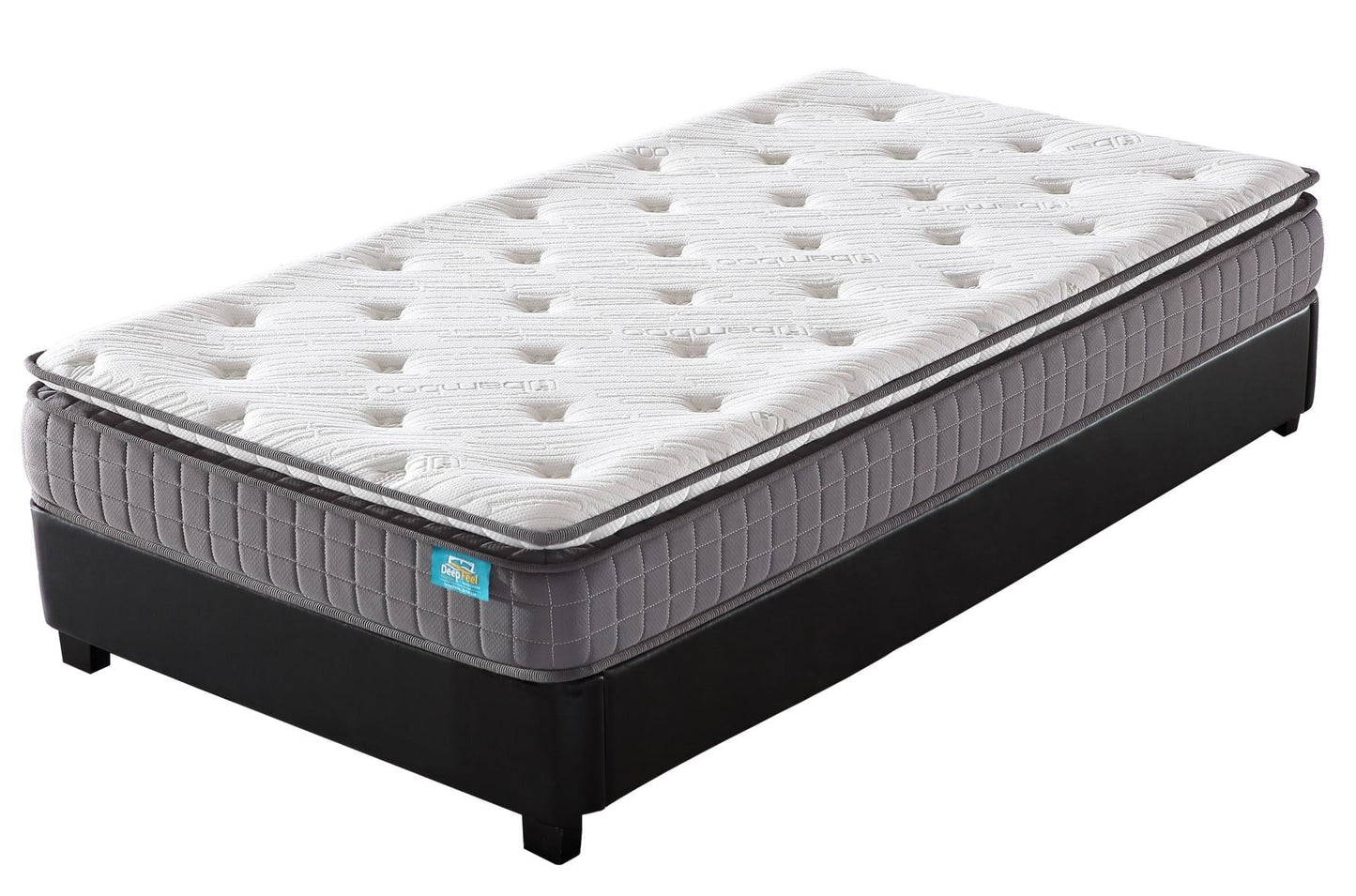 ViscoLogic Opal Deep Feel Pillow Top Memory Foam Twin Mattress