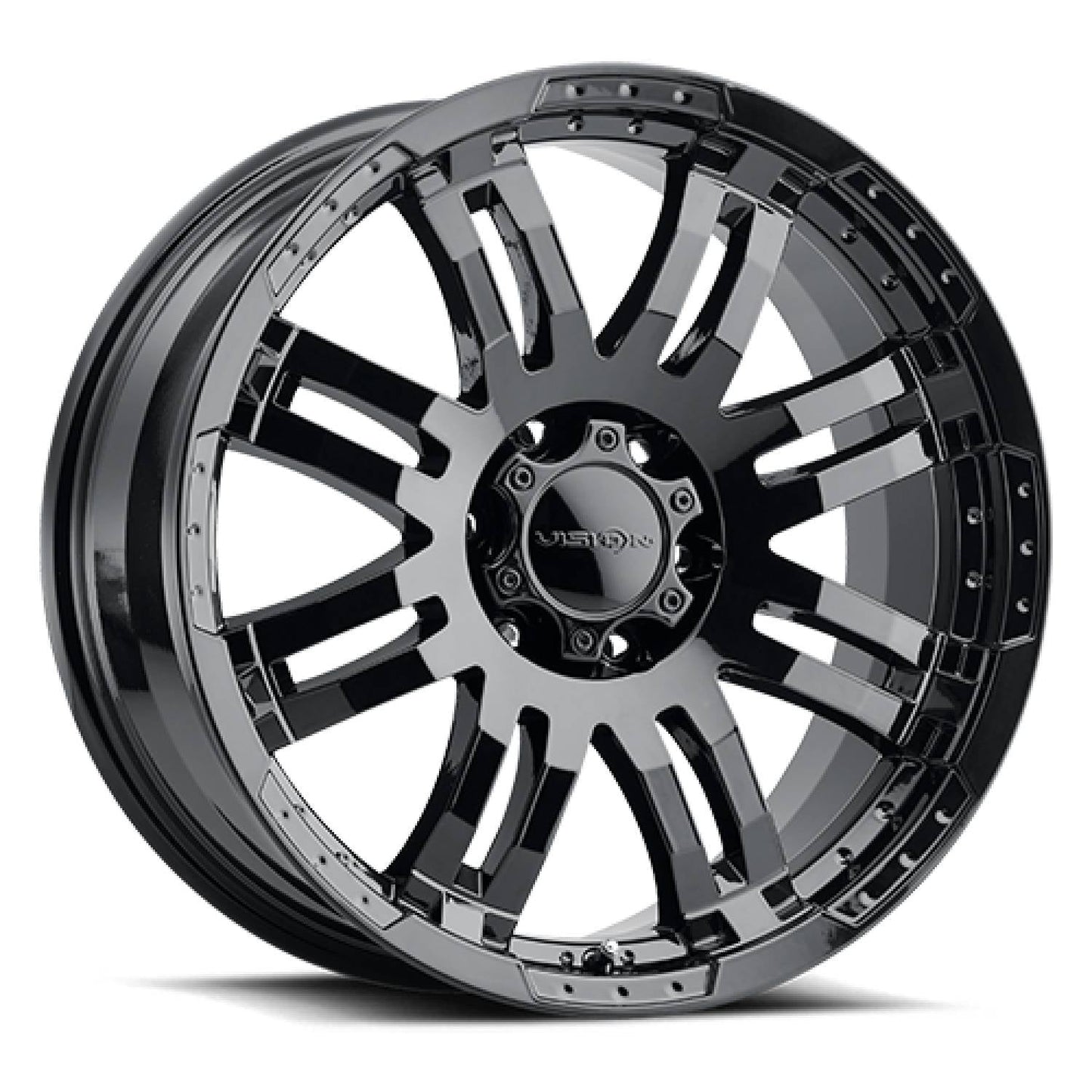 Vision Offroad 375 Warrior 17x8.5 6x139.7 25et Gloss Black wheel