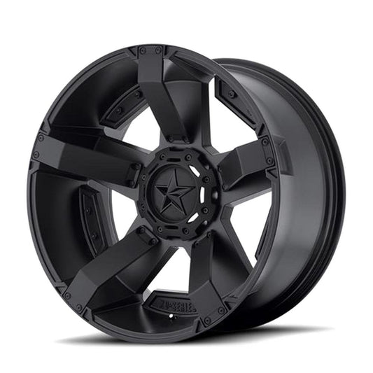 XD Wheels Rockstar II XD811, 17x9 with 5 Display 5 Bolt Pattern - Black-XD81179050712N Wheel Rim