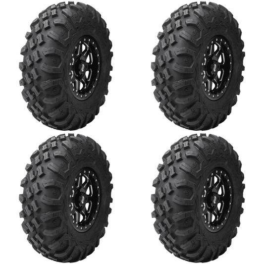 (4 Pack) Tusk Megabite Radial Tire 28x10-14 For POLARIS Sportsman 570 Premium 2022