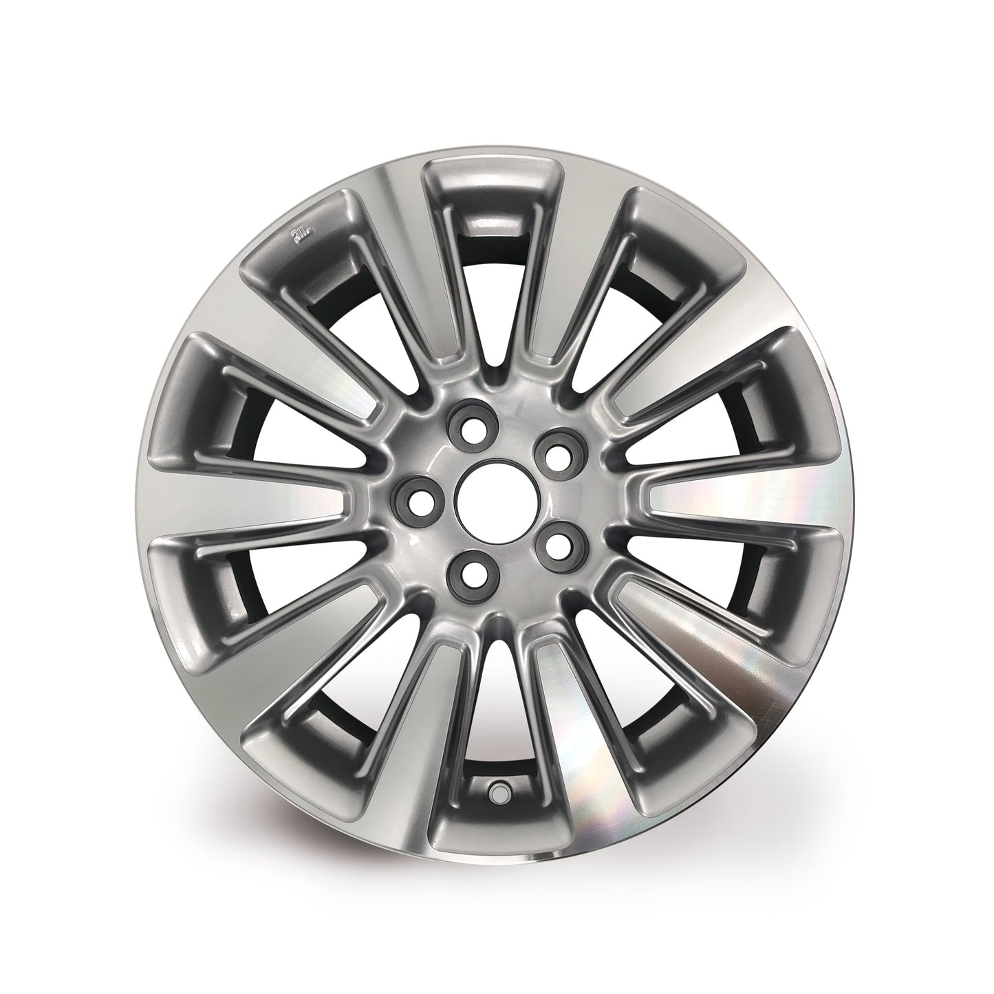 Velospinner Alloy 18 x 7 Automotive Rim New Single Wheel for Toyota Sienna 2011 - 2020 Machined Silver OEM Grade Replacement 69583