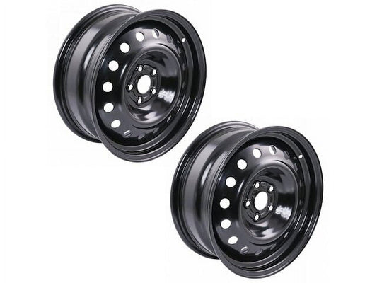 Wheel Set 2 Piece Set - Compatible with 2003 - 2008 Pontiac Vibe 2004 2005 2006 2007