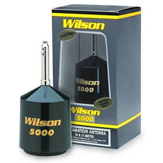 Wilson W5000RT-B 5000 Roof Top Mount Base Load CB Antenna - Black